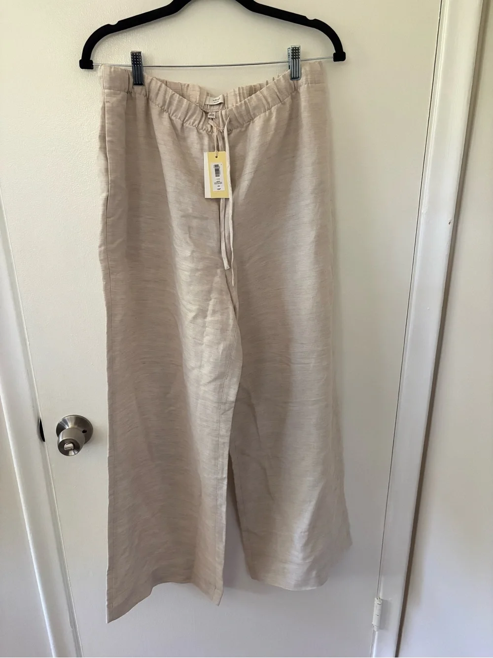 Aritzia lodge pant in cruise linen